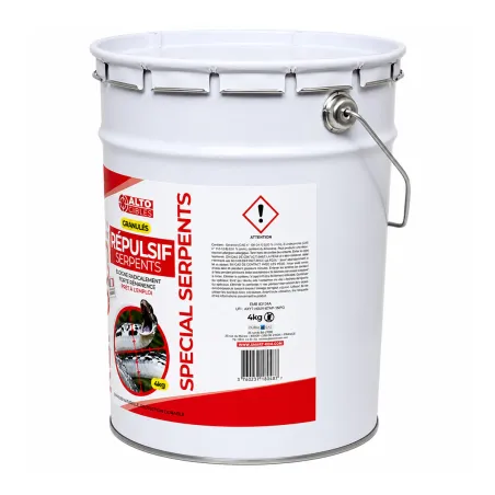 Répulsif serpents granulés 4kg - ALTO longue durée