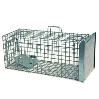 Cage-piège Strong 80X34X34 cm - 3 poignées anti-nuisibles