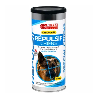 Granulés répulsifs anti-chiens Alto 400g - 50j d'efficacité