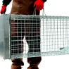 Cage-piège Strong 80X34X34 cm - 3 poignées anti-nuisibles