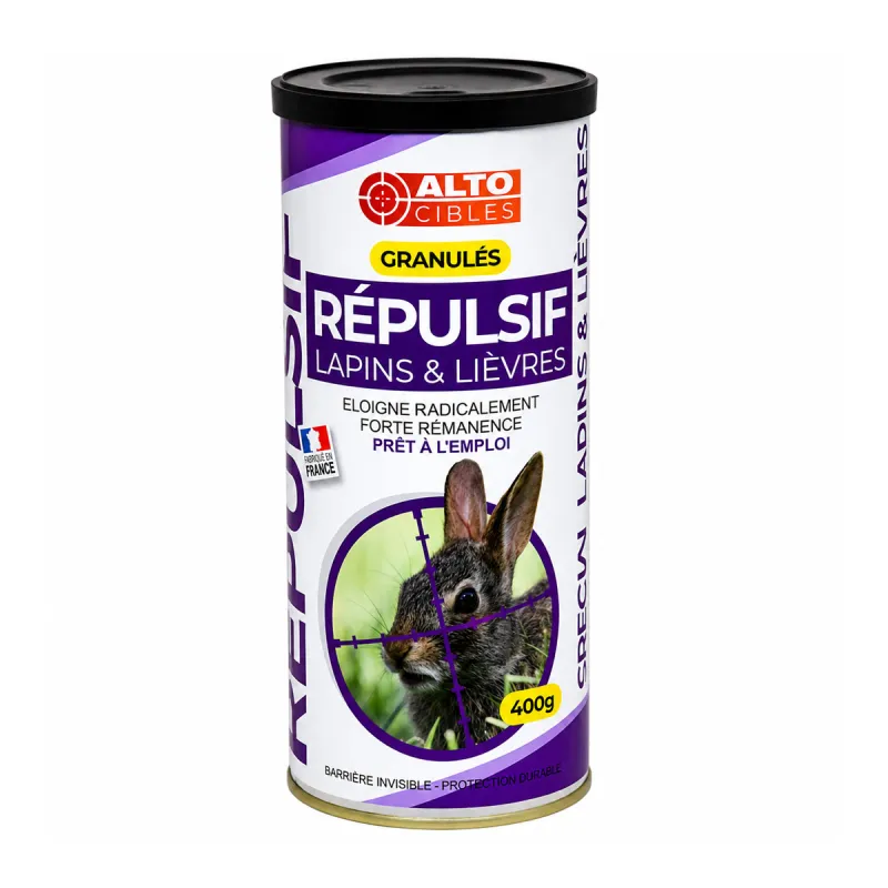 Granulés répulsifs lapins 400g - Alto - Protection jardin