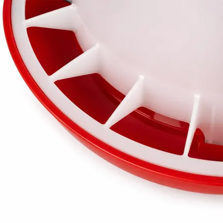 Mangeoire volailles anti-gaspi 3 kg en plastique robuste