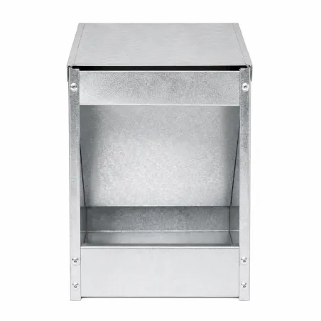 Mangeoire murale galvanisée pour lapins et rongeurs 2,5 kg