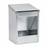 Mangeoire murale galvanisée pour lapins et rongeurs 2,5 kg
