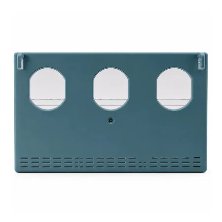 Mangeoire 3 cases pour cages 14,7x25x10 cm - Élevage
