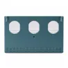 Mangeoire 3 cases pour cages 14,7x25x10 cm - Élevage