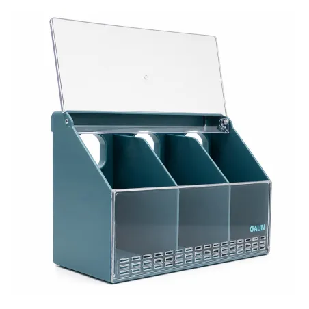 Mangeoire 3 cases pour cages 14,7x25x10 cm - Élevage