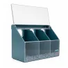 Mangeoire 3 cases pour cages 14,7x25x10 cm - Élevage