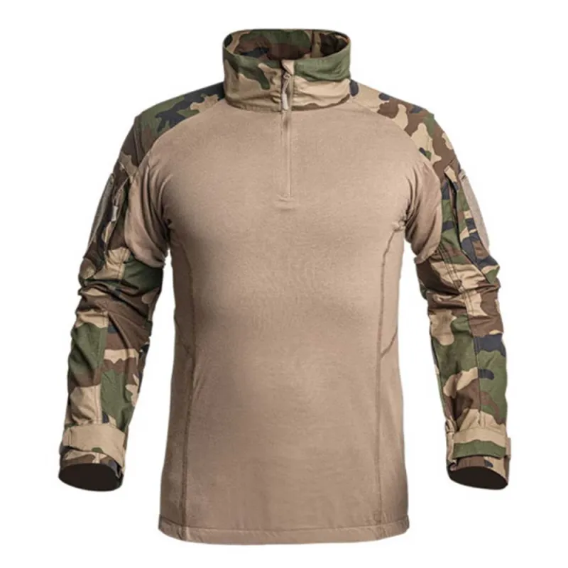 Chemise Ubas Fighter camo col zippé M à 3XL - Chasse & Outdoor