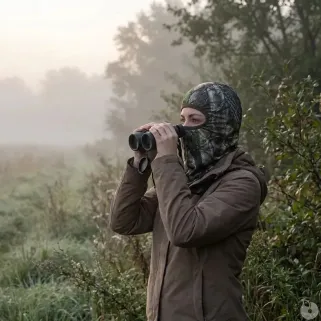 Cagoule camouflage légère en filet polycoton Match camo