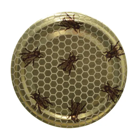 20 pots verre 250g + couvercles pour miel et conserves