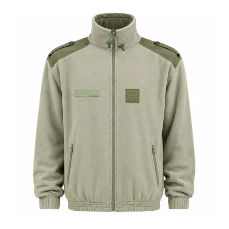 Blouson polaire commando 2 poches vert kaki - TM