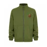 Blouson polaire kaki brodé sanglier - M à 3XL