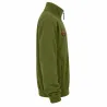 Blouson polaire kaki brodé sanglier - M à 3XL
