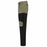 Pack 2 pantalons travail extensibles 4 sens kaki/noir