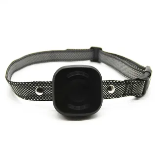 Collier anti-fugue 480m - Réglable USB - Noir - DE 10