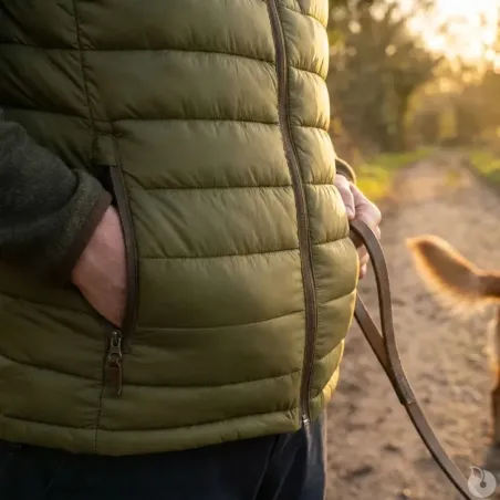 Gilet matelassé Idaho® kaki sans manche M à 2XL