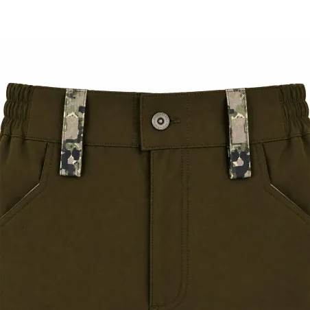 Pantalon chasse stretch digital vert - Tailles 38 à 54