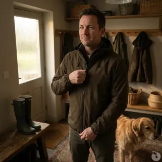 Veste Browning Ultimate Compact verte imperméable