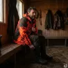 Veste chasse softshell SL TEX orange camo S-3XL