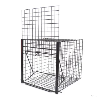 Pièges à pie galvanisés - Lot de 3 - 21x31x21cm efficace