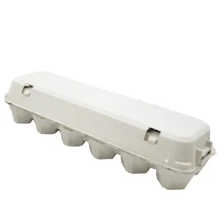 Lot de 124 boîtes à œufs carton 12 places - Élevage