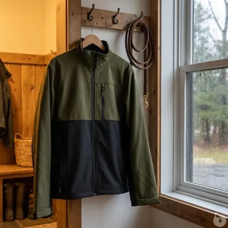 Veste Softshell Tralnor 3 couches déperlante à capuche