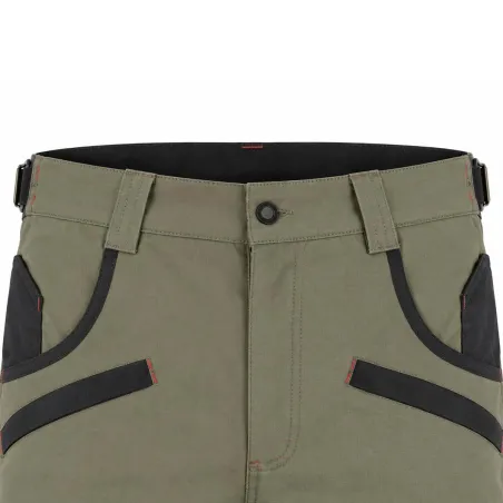 Pantalon Pro Kaki Ultra-Résistant 38-50 Élevage & Jardin