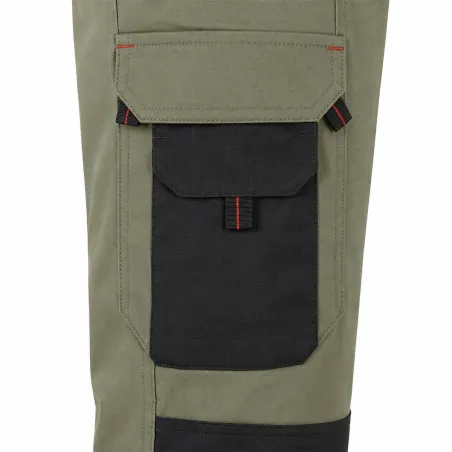 Pantalon Pro Kaki Ultra-Résistant 38-50 Élevage & Jardin