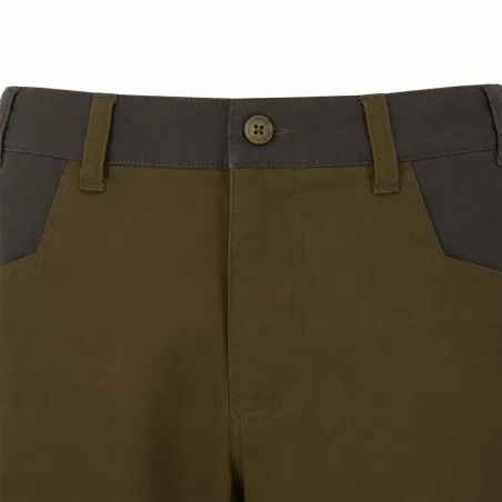 Pantalon chasse anti-ronces Percussion kaki T38-60