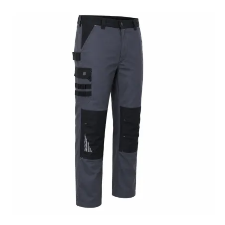 Pantalon travail LMA gris/noir T38-T60 - multipoches