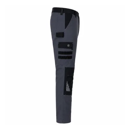 Pantalon travail LMA gris/noir T38-T60 - multipoches
