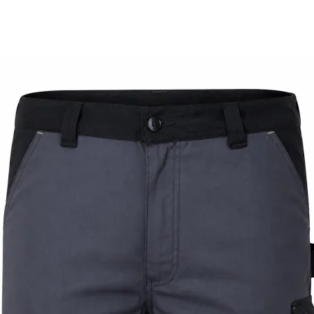 Pantalon travail LMA gris/noir T38-T60 - multipoches