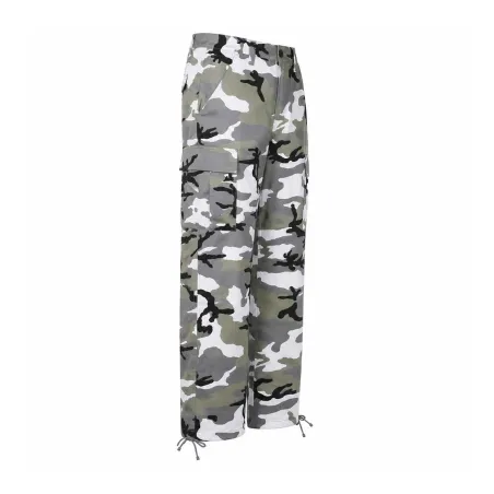 Pantalon BDU Camo Urban Idaho® Homme - Gris 65% Polyester