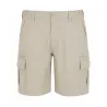 Short cargo Valley beige polycoton multi-poches