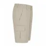 Short cargo Valley beige polycoton multi-poches