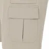 Short cargo Valley beige polycoton multi-poches