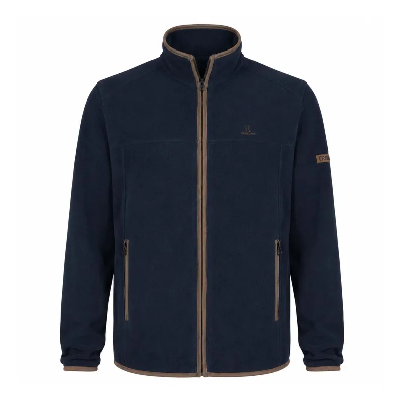 Blouson polaire Scotland 4 poches bleu marine S à 4XL
