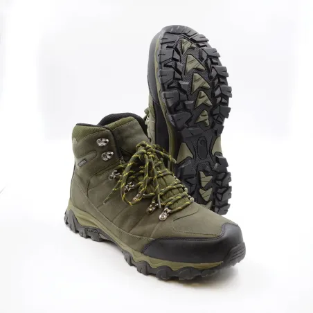 Chaussures bateau marron semelle crantée 40-46 pour extérieur