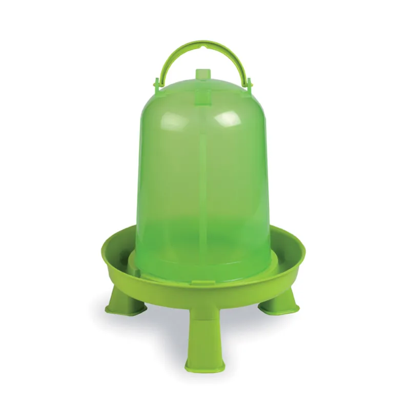 Abreuvoir 5L vert sur pied gradué avec poignée GAUN