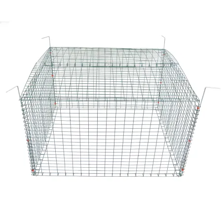 Cage pâturage volaille/lapin - repliable 100x100x50 cm