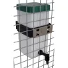 Lot de 6 fixations rapides pour abreuvoirs à pipette 0,5L/1L