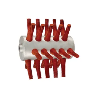 Rouleau 30 doigts alu pour plumeuse Piumina 30cm