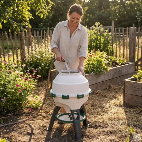 Abreuvoir Olba Optimus 25L sur pieds démontable