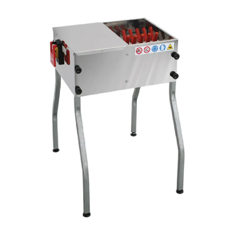 Plumeuse humide Piumina 30 doigts - Acier inox