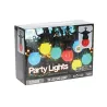 Guirlande LED 20 boules colorées - 14,5 m extérieur