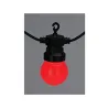 Guirlande LED 20 boules colorées - 14,5 m extérieur