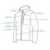 Manteau chasse Dynamo 2.0 SilentX® anti-odeur 3 poches