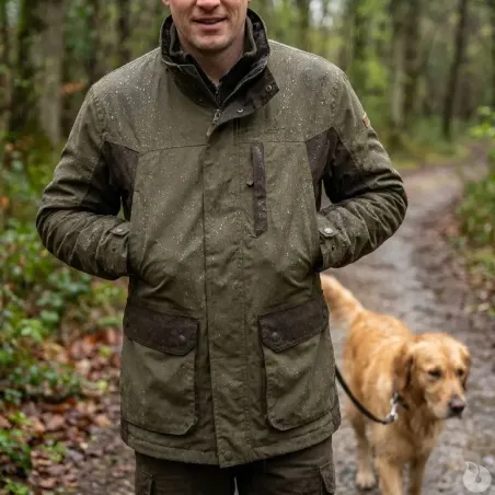 Veste Imperlight kaki imperméable S à 4XL pour élevage