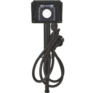 Multiprise étanche avec minuterie 1,5m - Extérieur